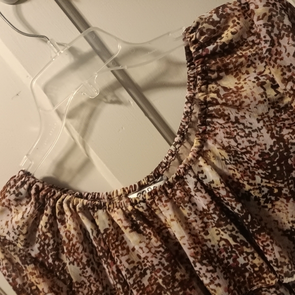 🤠Christopher & Banks Lightweight Layered Blouse Size Large - Picture 6 of 7